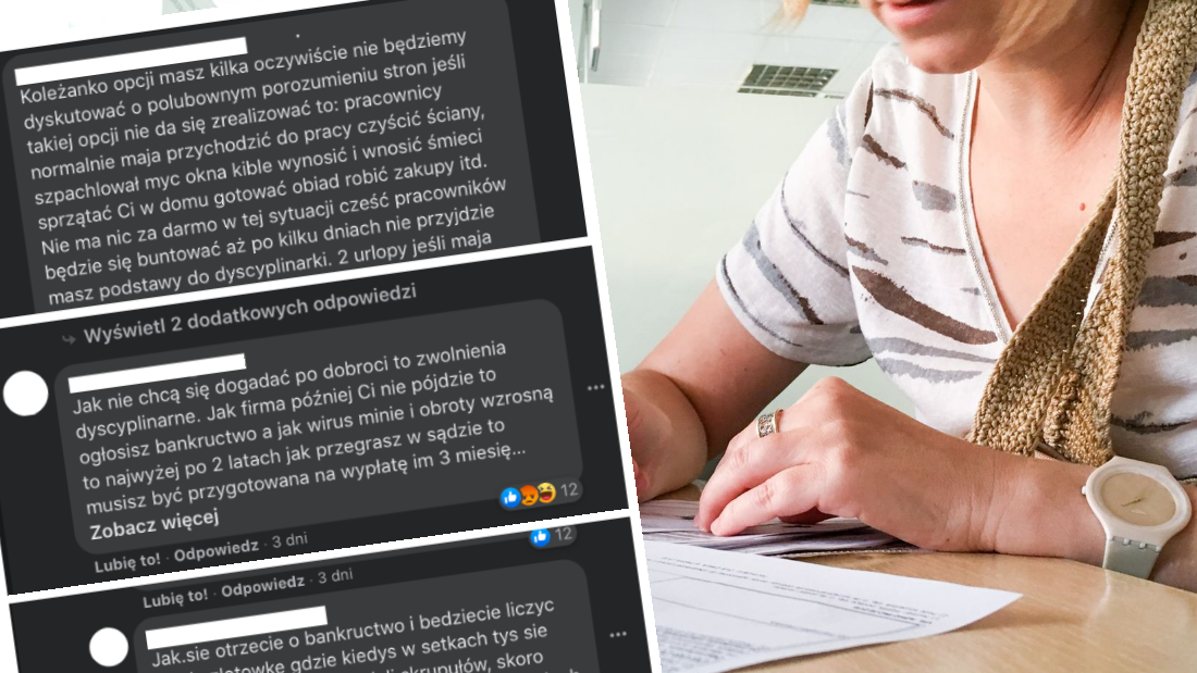 Przedsiębiorcy pod koniec miesiąca ruszyli do zwalniania pracowników. Niektórzy znaleźli sposób, by robić to "za darmo"