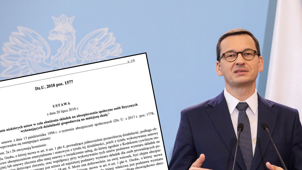 PiS ma już na koncie jedną ustawę obniżającą składkę na ZUS.