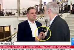 Poseł PO wyrywa mikrofon dziennikarzowi. Nie wytrzymał napięcia