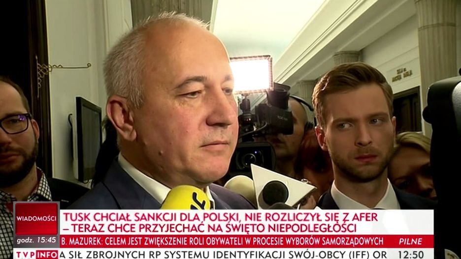 Tak TVP Info zareagowało na przyjazd Tuska