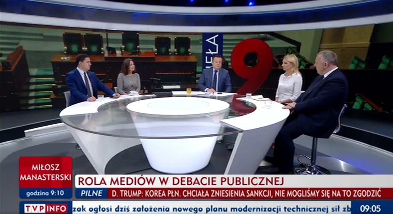 Awantura w studiu. Posłanka PiS Joanna Lichocka zaskoczyła gości i prowadzącego