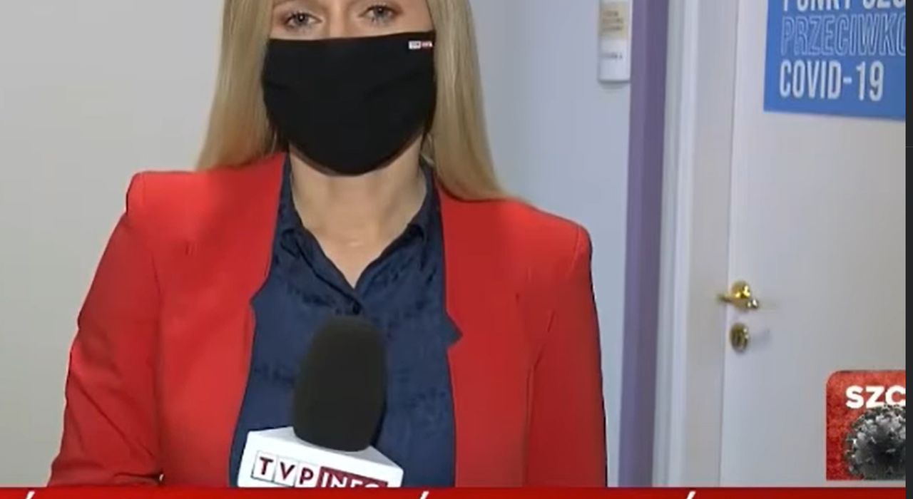 Reporterka TVP info zaliczyła wpadkę