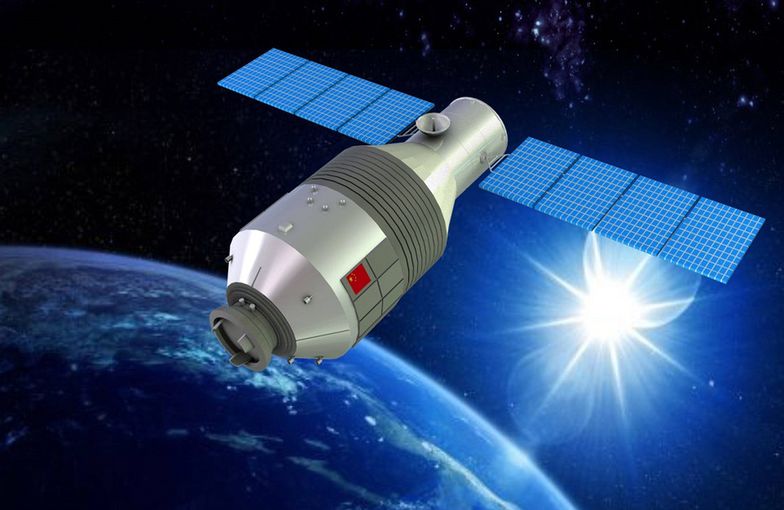 Chińska stacja kosmiczna spada na Ziemię. Uderzą nawet 100-kilogramowe elementy