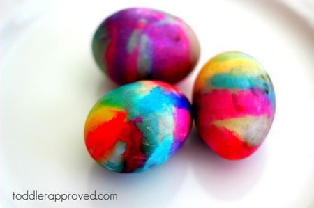 Volcano Egg Dyeing