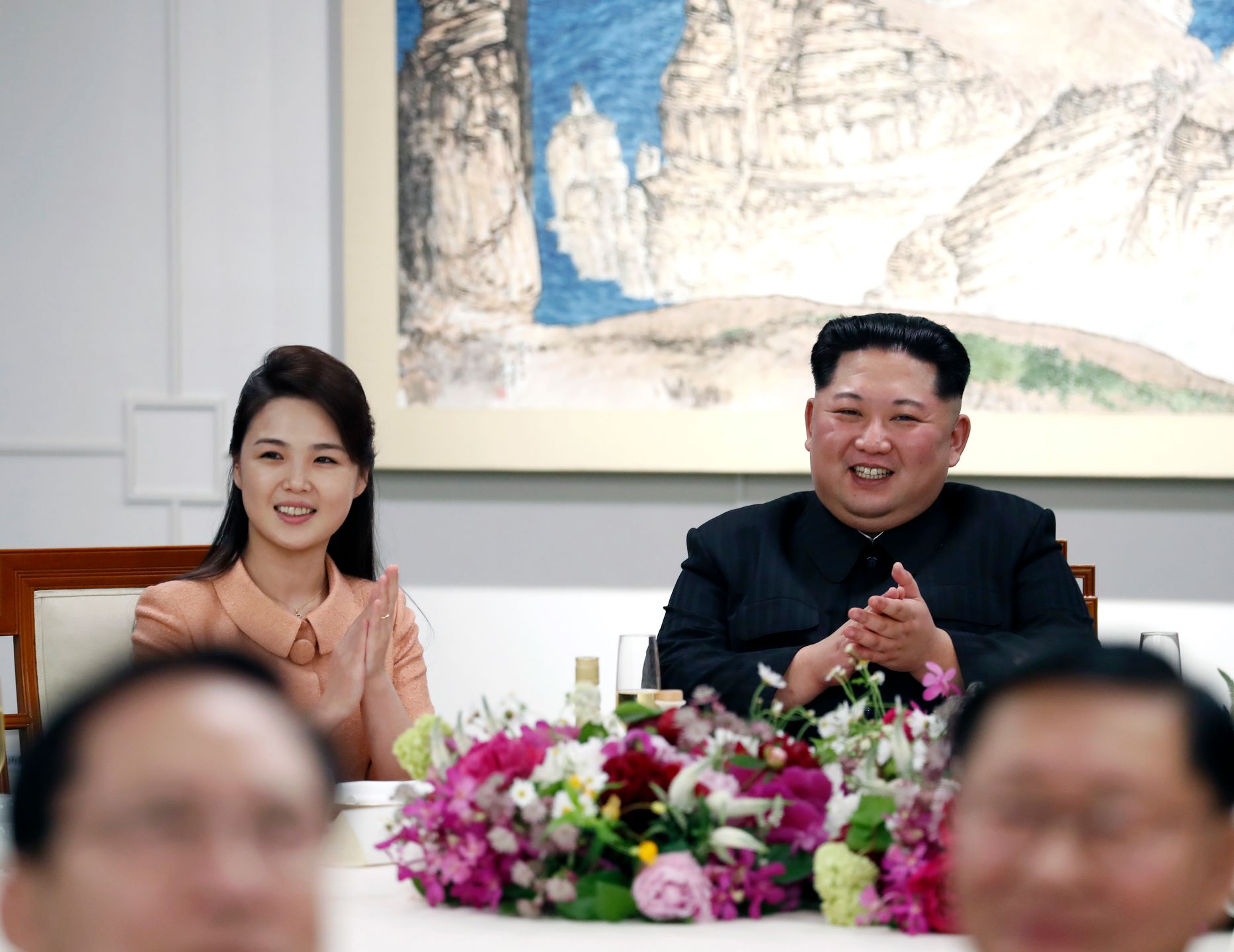 Ri Sol Ju i Kim Dzong Un. 