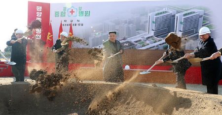 Koronawirus? Kim Dzong Un buduje szpital w Pjongjangu