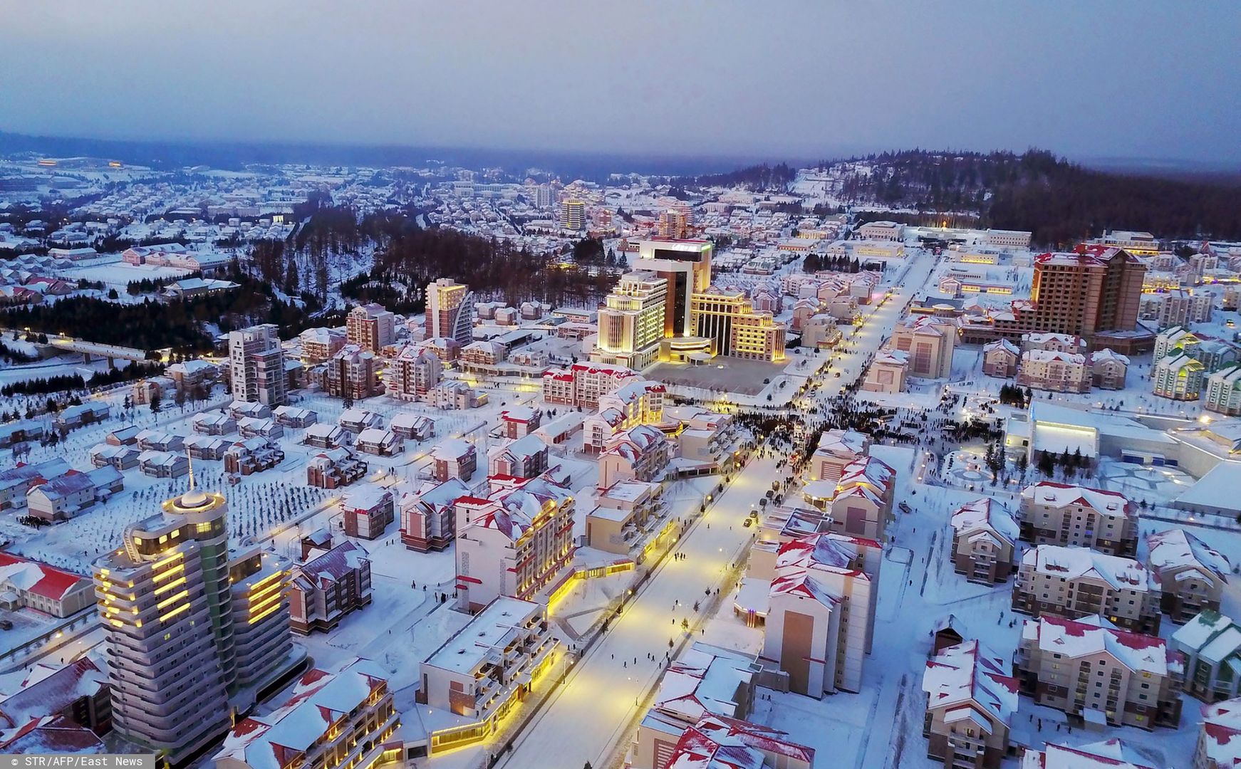 Miasto szczegółowo zaplanowane