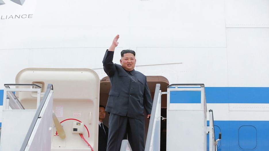 Kim Dzong Un w drodze na spotkanie z Donaldem Trumpe w Singapurze