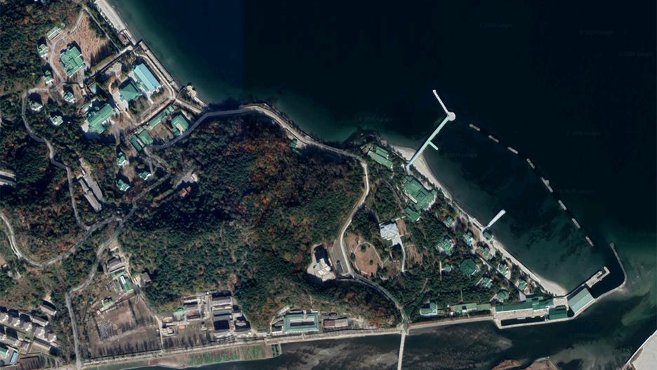Kompleks pałacowy Kim Dzong Una w Wonsan
