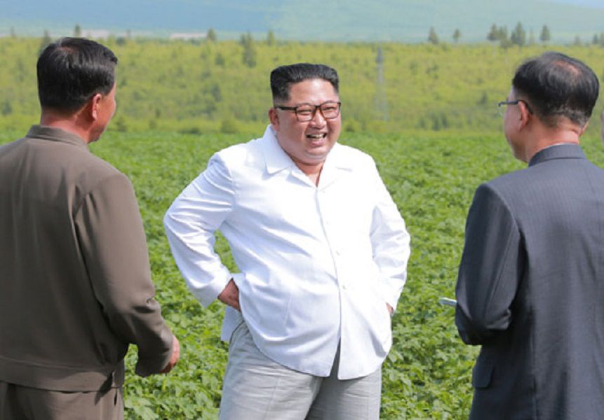 Kim Dzong Un nie znalazł czasu dla sekretarza stanu USA. Pojechał sadzić ziemniaki