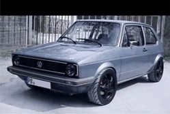 Volkswagen Golf Mk I o mocy 736 KM