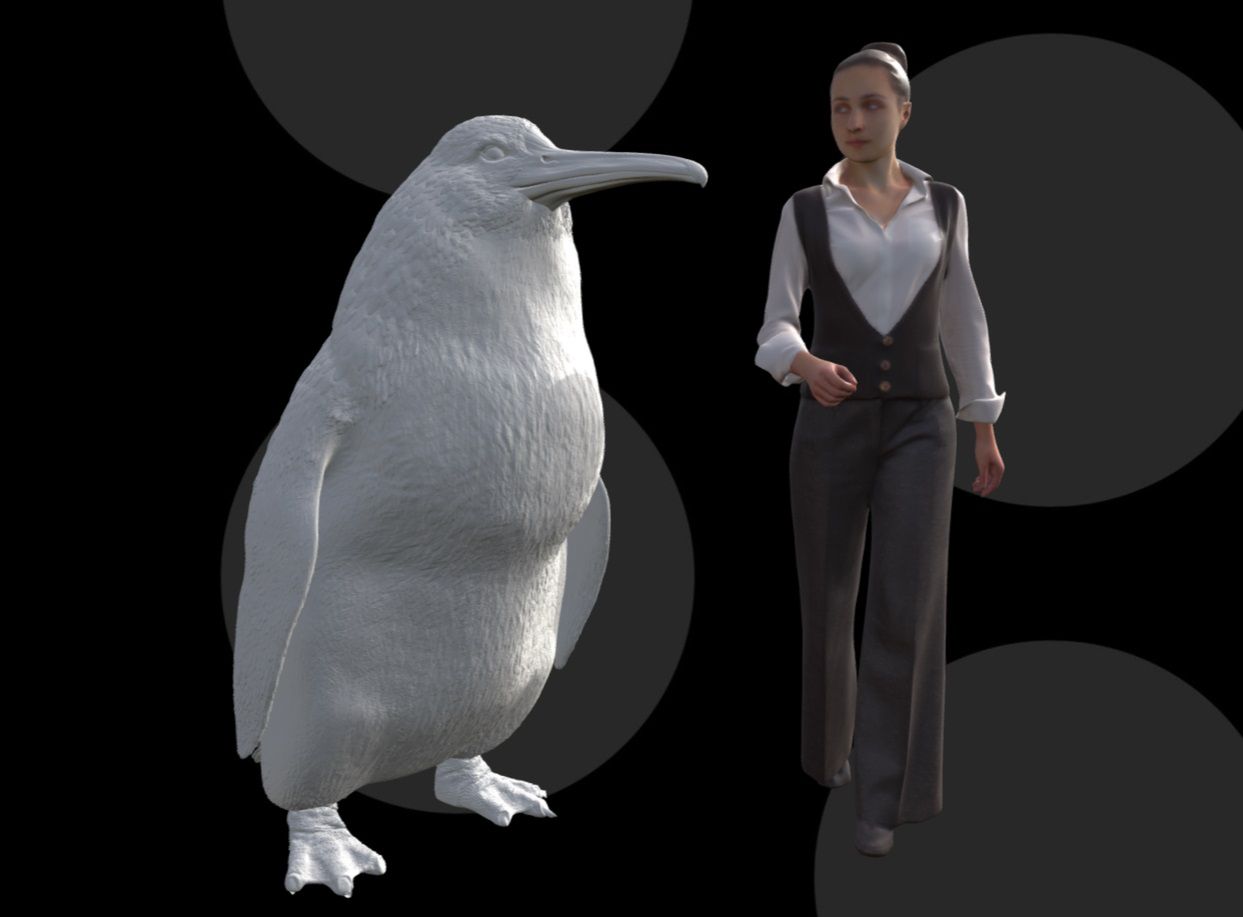 Gigantyczny pingwin znaleziony w Nowej Zelandii. Był wielkości człowieka