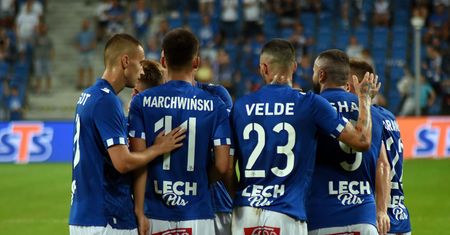 Piłkarze Lecha Poznań już w Luksemburgu