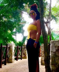 Ewa Minge kusi na plaży!