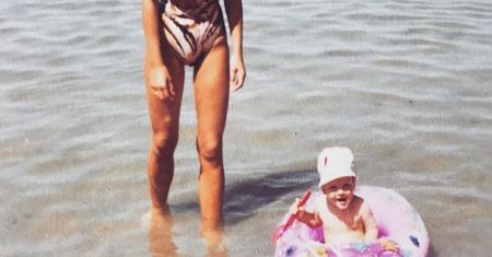 Ewa Minge pokazuje swoje zdjęcie z młodości. "Nogi petarda"