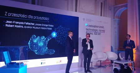 Orange Polska przekazuje unikatowy zabytek Muzeum Historii Polski