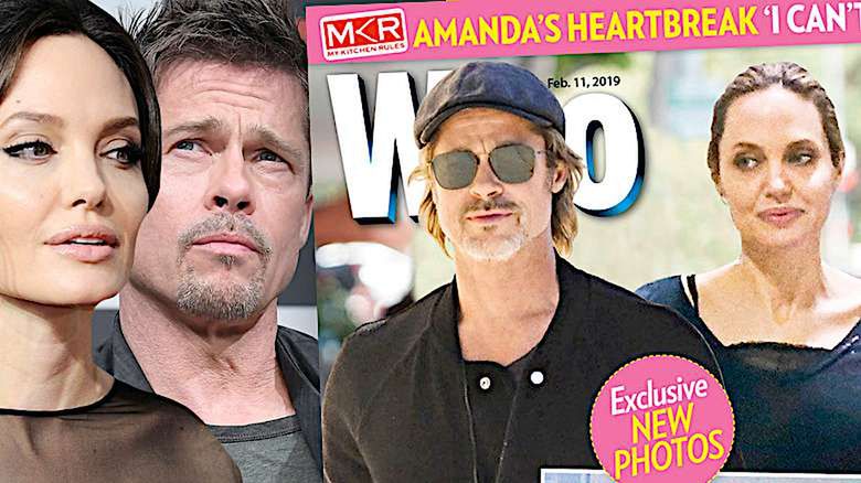Angelina Jolie i Brad Pitt nowe zdjęcia pary