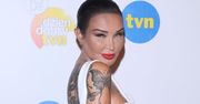 Ewa Minge: odsłoniła dekolt i liczne tatuaże