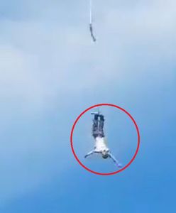 Gdynia. Mrożący krew w żyłach wypadek podczas skoku na bungee