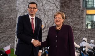 Mateusz Morawiecki i Angela Merkel spotkali się w Berlinie. Konferencji nie było