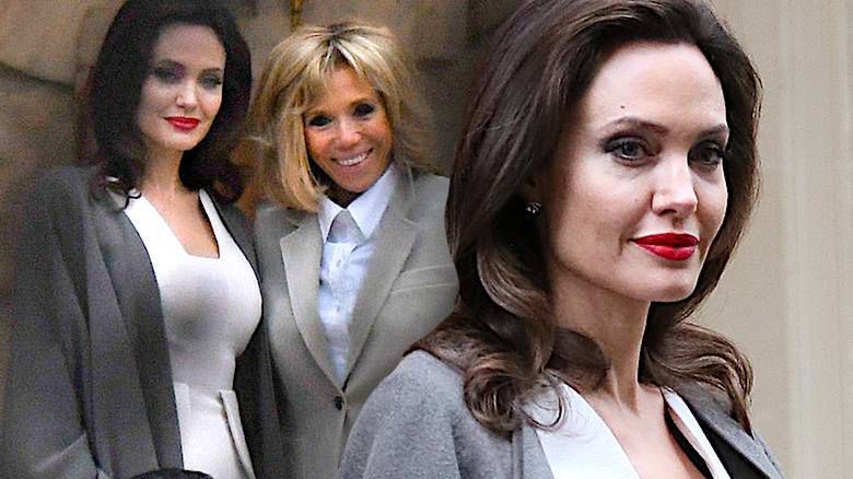 Angelina Jolie u Brigitte Macron