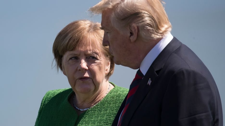 Angela Merkel i Donald Trump nie dogadują się zbyt dobrze