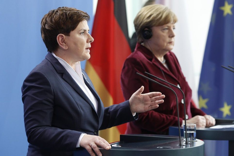 Merkel i Szydło