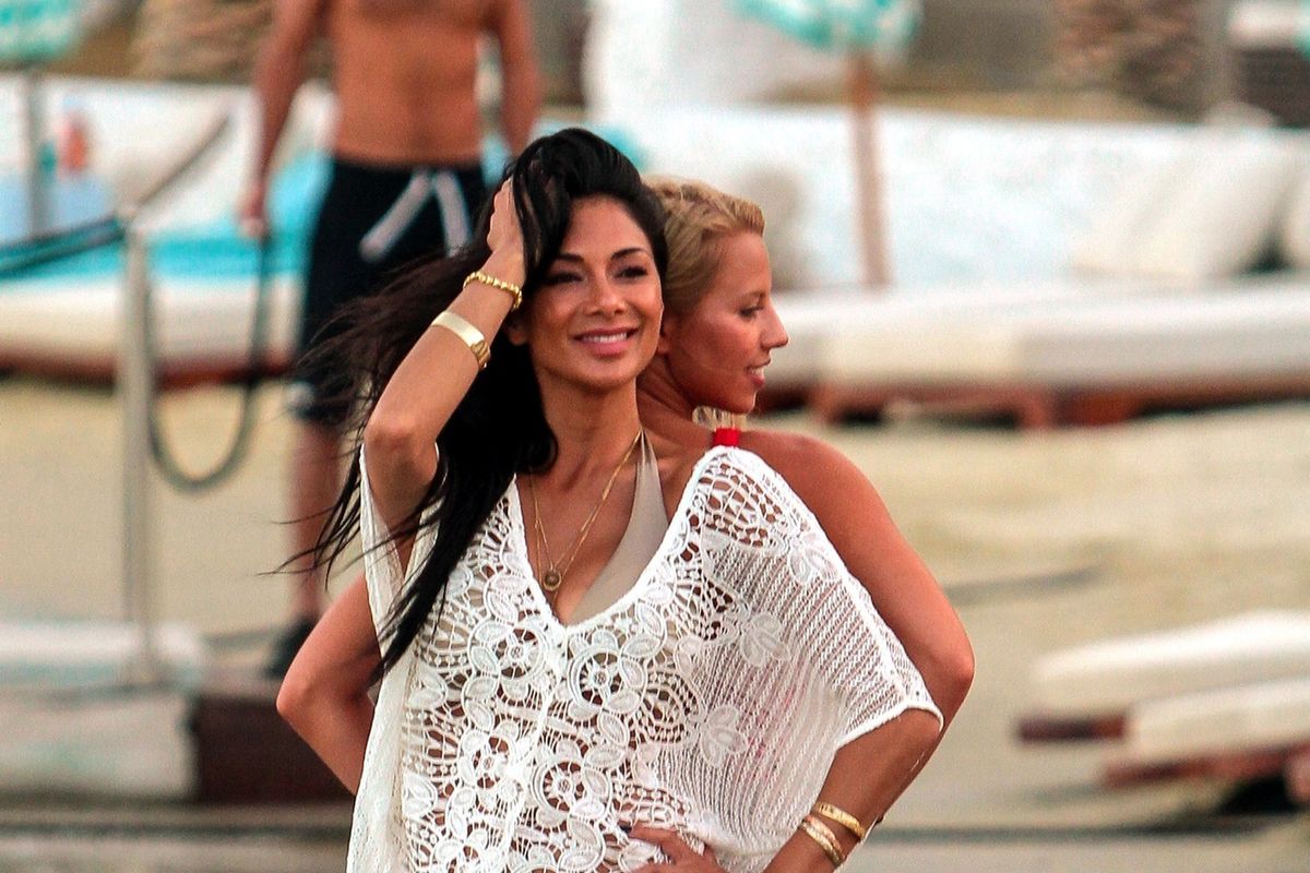 Była wokalistka Pussycat Dolls na plaży. Nicole Scherzinger wygląda zachwycająco