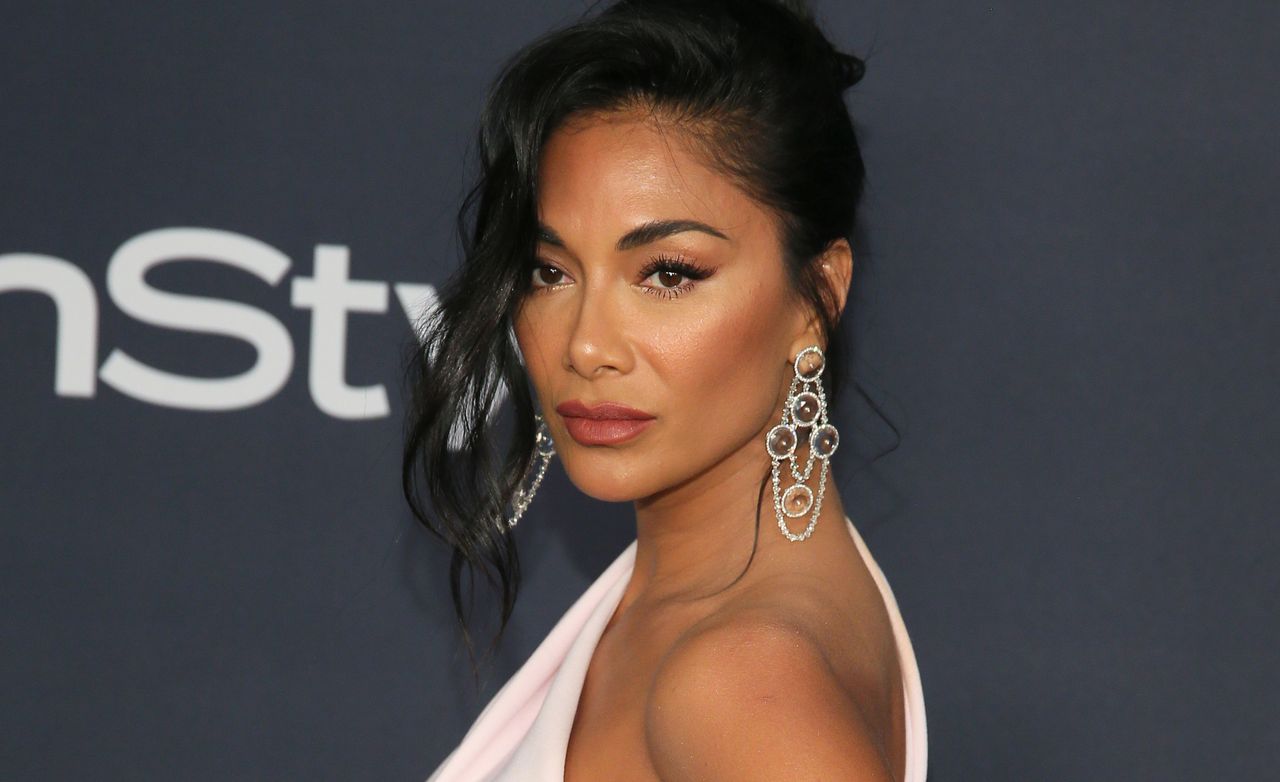 Złote Globy 2020. Nicole Scherzinger cała na biało