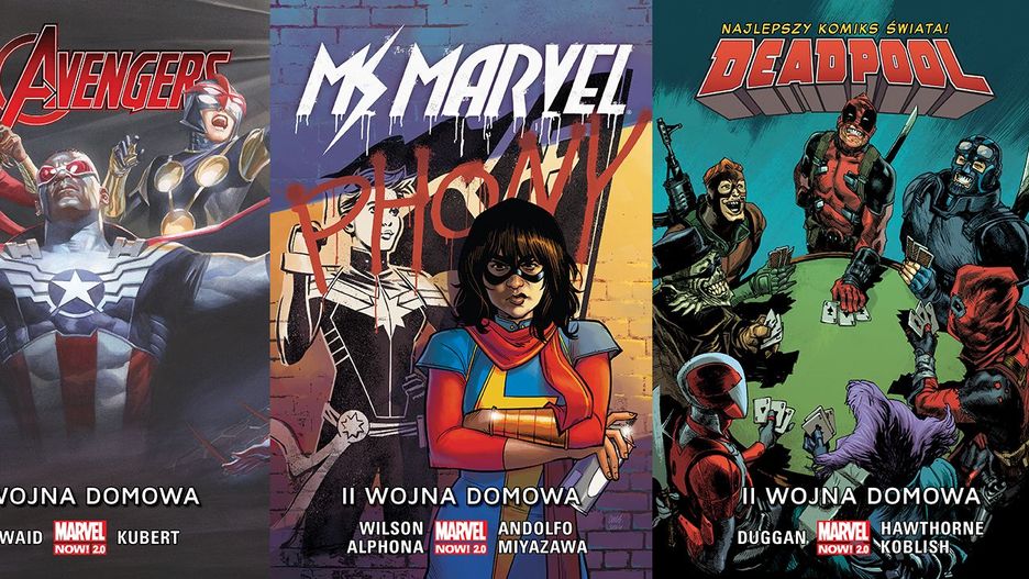 Avengers, Ms Marvel i Deadpool dołączyli do "II Wojny domowej"