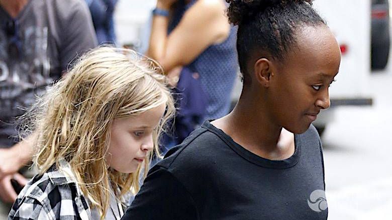 Vivienne i Zahara Joli-Pitt