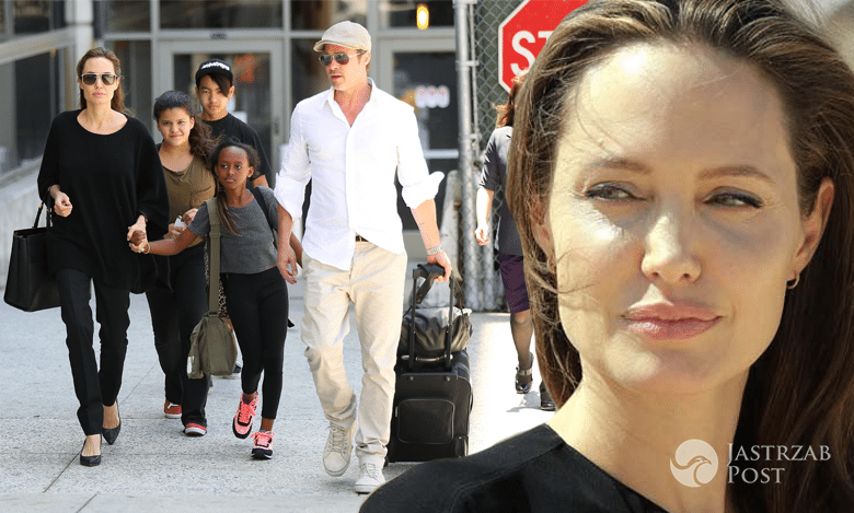 Angelina Jolie pierwszy raz publicznie z dziećmi od ogłoszenia rozstania z Bradem Pittem. Przemówienie 15-letniego Maddoxa chwyta za serce!
