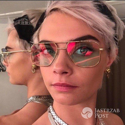 Cara Delevingne w krótkich włosach
