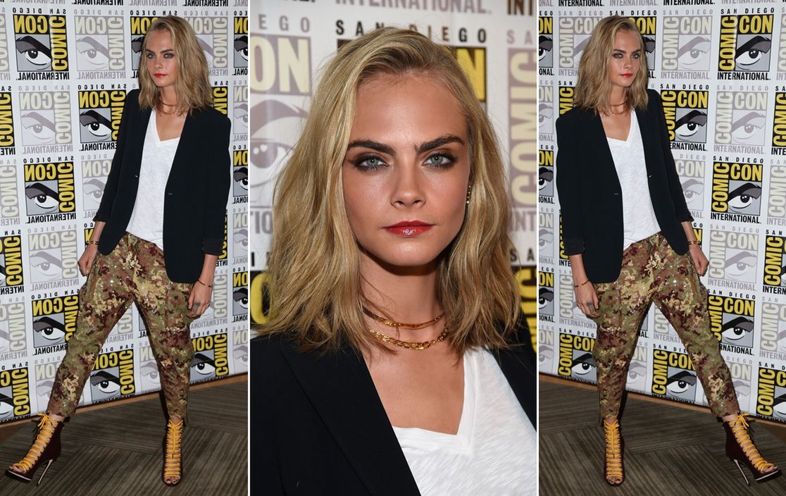 LOOK OF THE DAY: Cara Delevingne w stylizacji Dsquared2