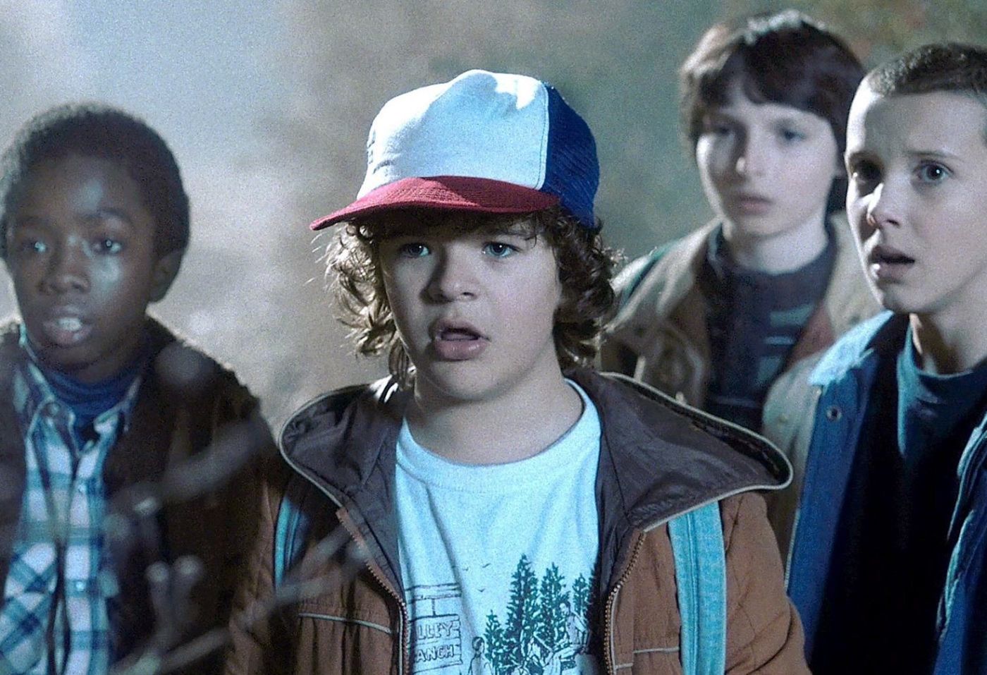Na planie "Stranger Things".