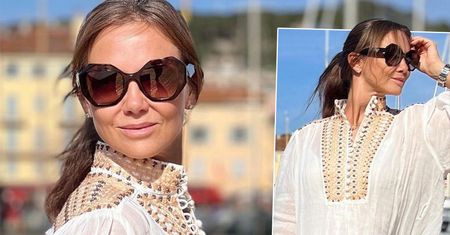 Kinga Rusin wyprzedziła wszystkie celebrytki i rozkręciła letni sezon w Saint-Tropez w pięknej stylizacji! Wylało się morze komplementów