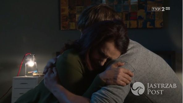 M jak miłość odcinek 1198, Aleksandra (Małgorzata Pieczyńska), Marcin (Mikołaj Roznerski) fot: MTL Maxfilm