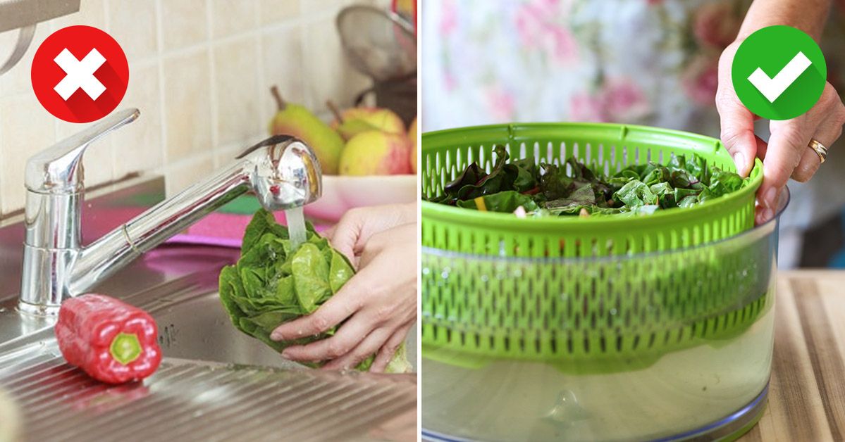 Jeśli myjesz warzywa samą wodą, jesteś narażony na szkodliwe nawozy