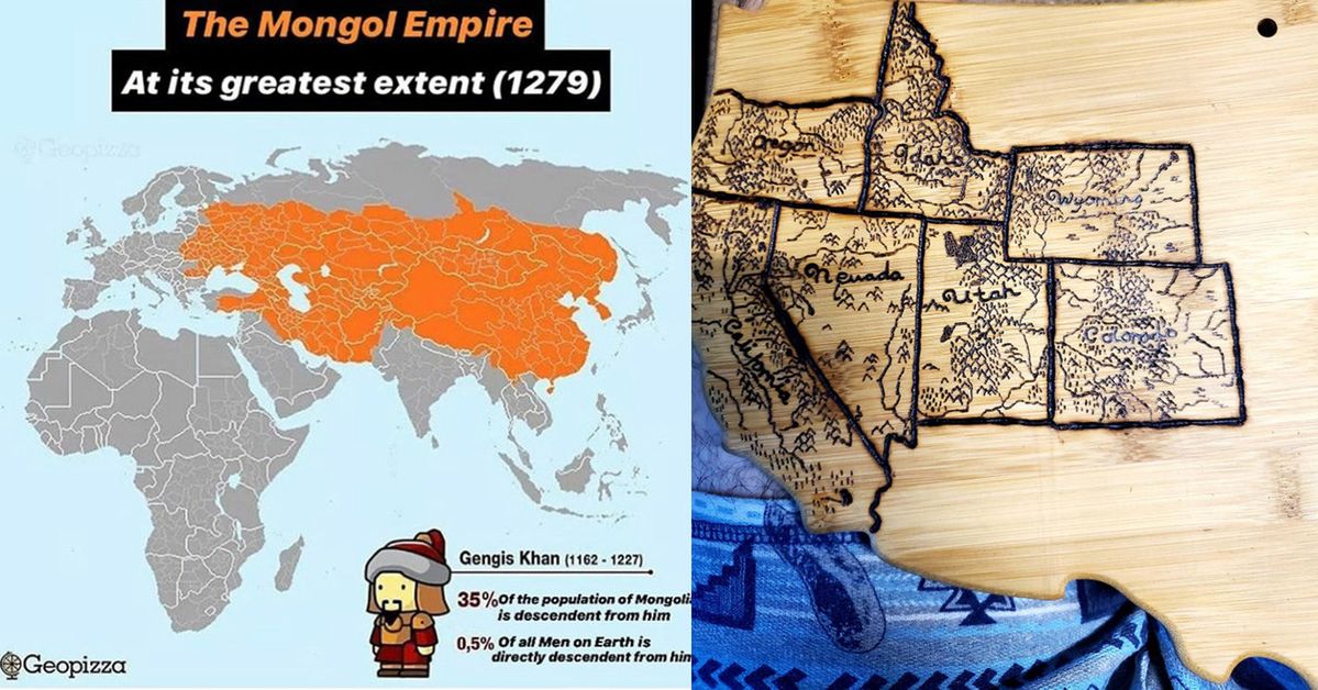 27 Extraordinary Maps That Will Stun Everyone. Geography Rules!