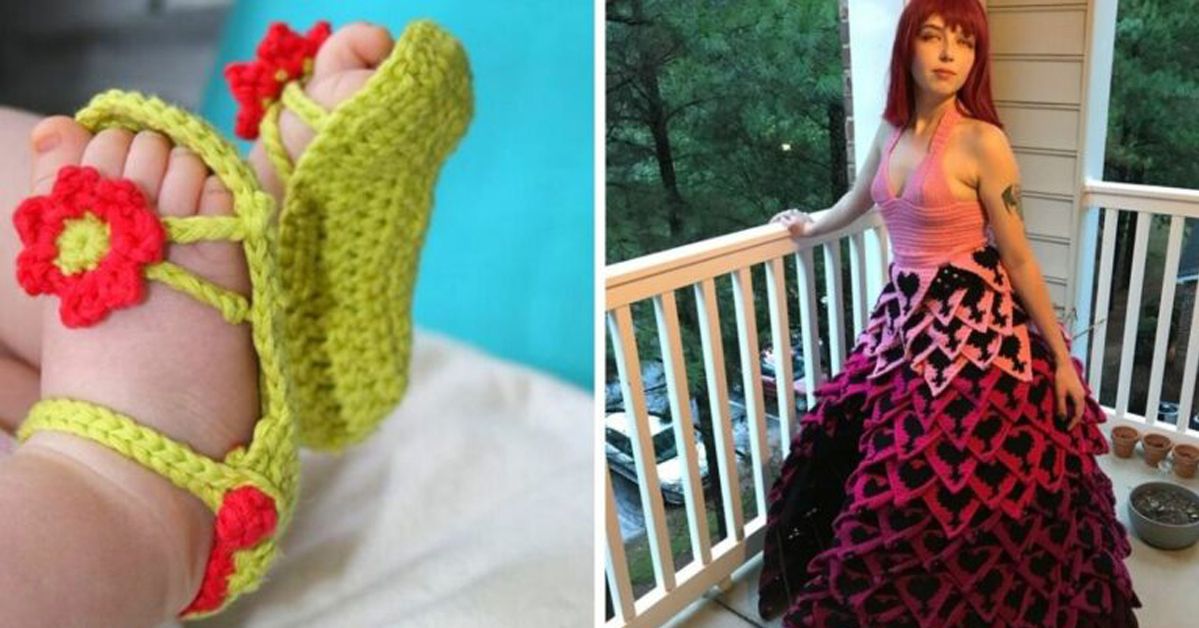 23 People Who Always Keep a Crochet Hook at Hand and Do Their Best to Come Up to Their Grandmothers’ Standards!