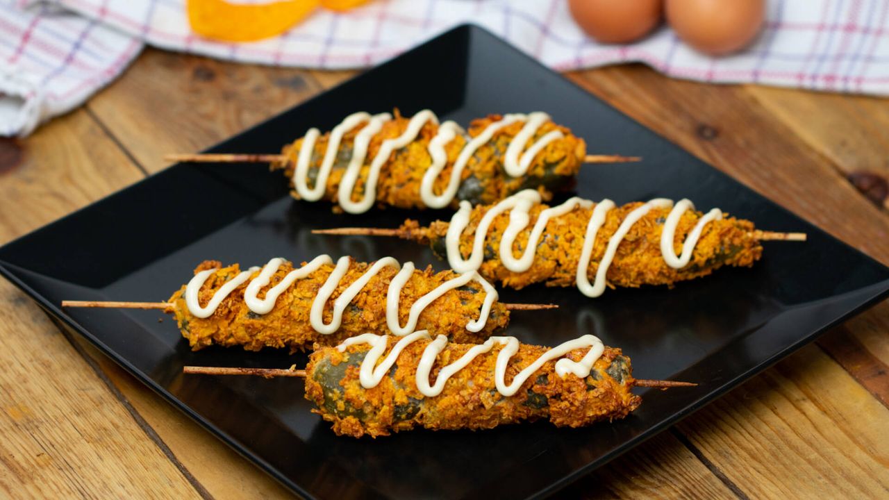 Spiralki z ogórków kiszonych - zakręcona przekąska na ciepło