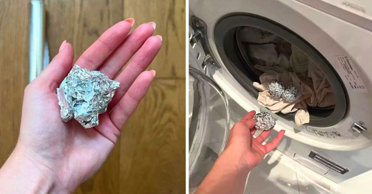 Put Aluminum Foil Balls in Your Laundry. This Way You Will Save Lots of Money!