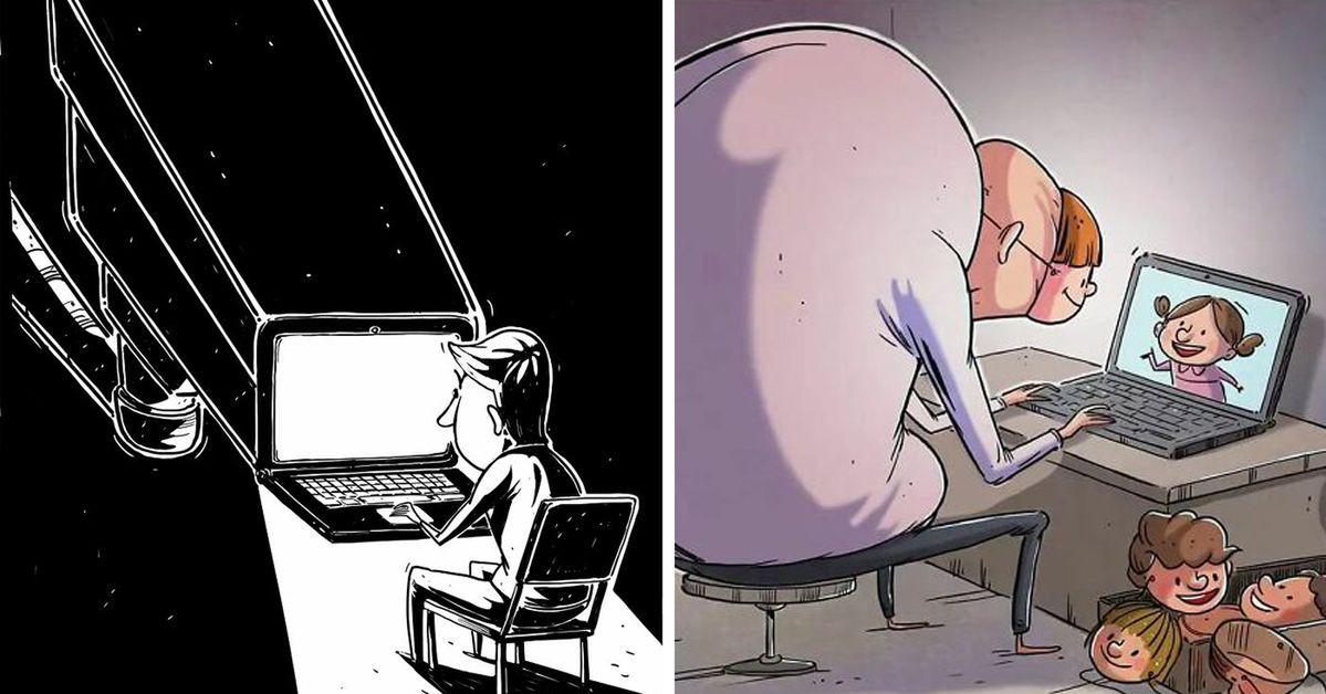 17 Touching Illustrations Reveling the Brutal Truth about Our World and Our Society