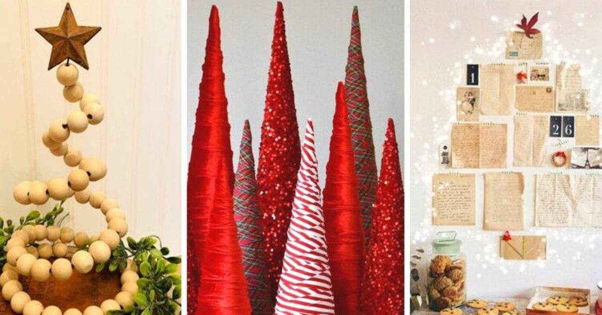 17 Unusual Last-Minute Christmas Tree Ideas. There’s Still Plenty of Time to Do It!