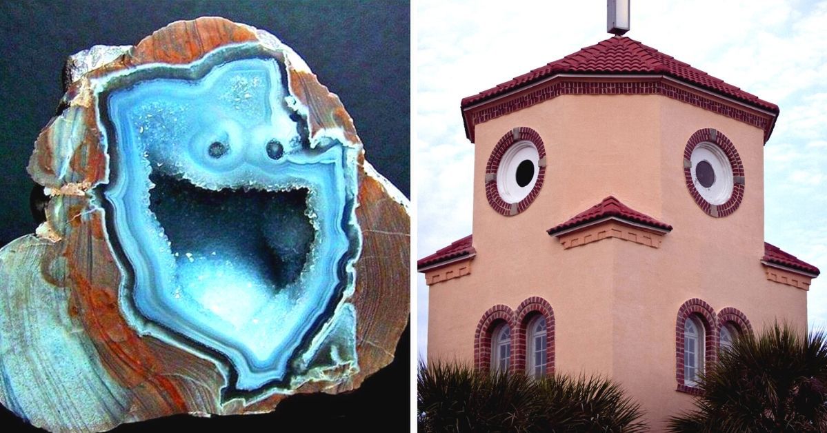 18 Objects Looking and Laughing at You. Some of Them Are Really Creepy…