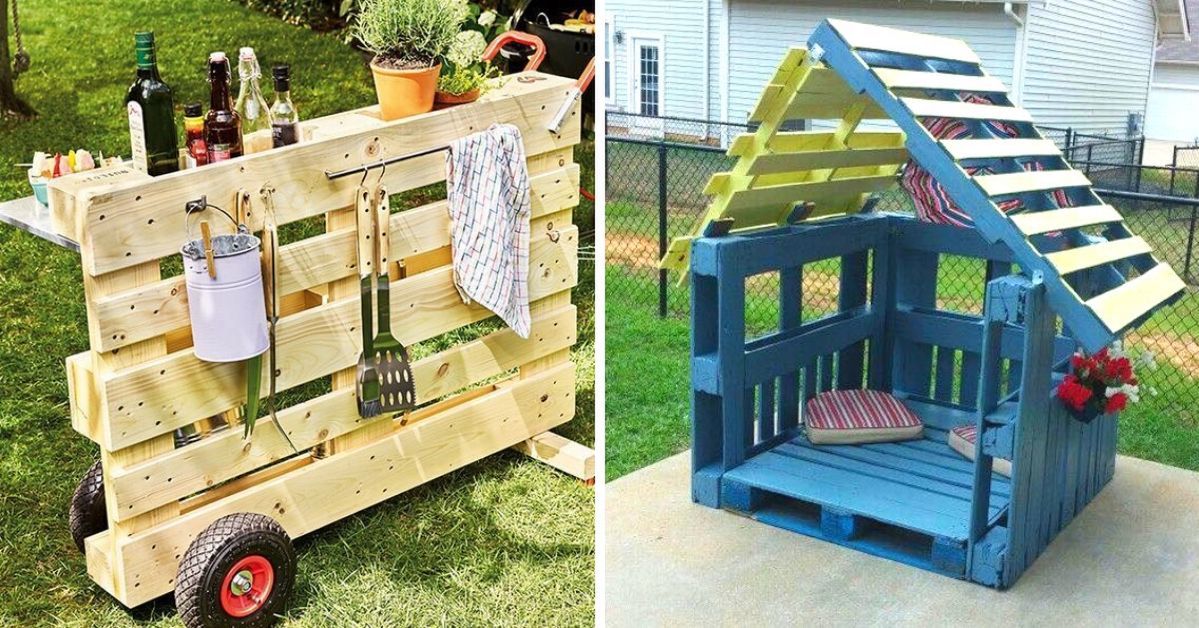 18 DIY Ideas How Pallets Can Be Used in the Garden