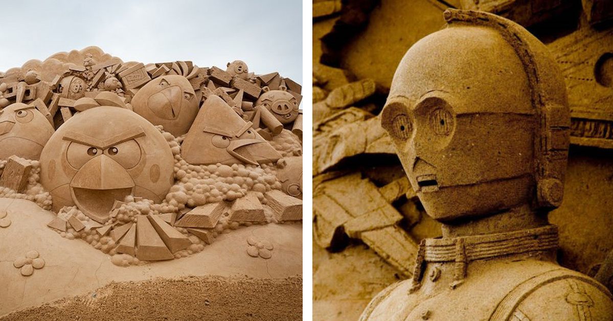 30 Jaw-Dropping Sand Sculptures. They Are by All Means Masterpieces!