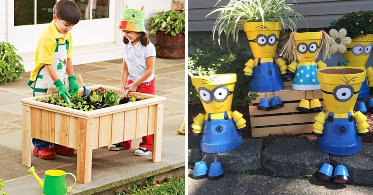 11 kreatywnych zajęć i zabaw  dla dzieci, które łatwo zorganizujesz w przydomowym ogródku