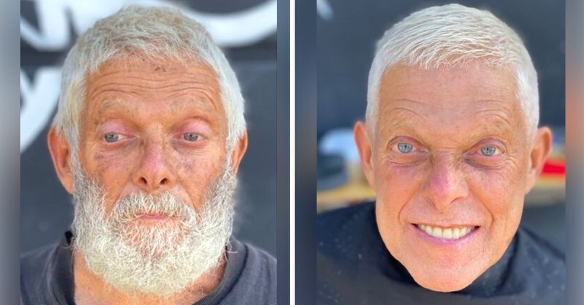 17 transformacji bezdomnych, których dokonał fryzjer gwiazd na ulicach Hollywood