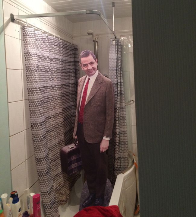 Jaś fasola na kartonie